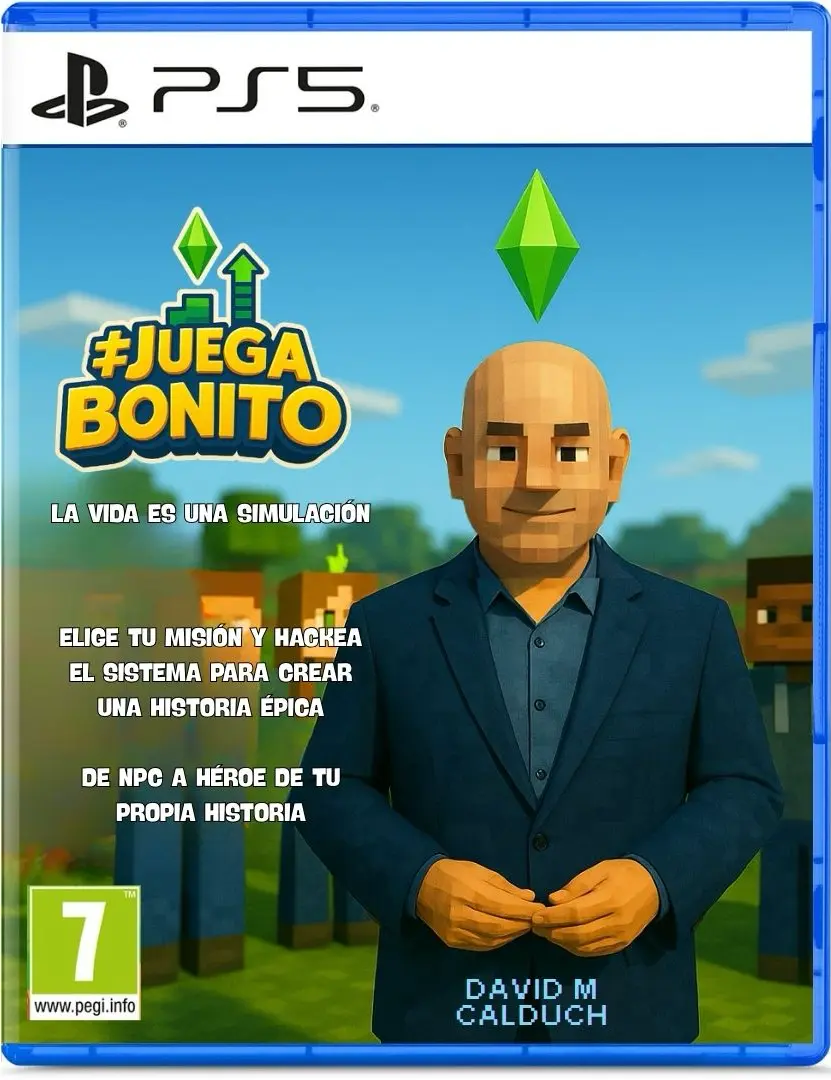 Conferencia #JuegaBonito: convierte tu vida en un videojuego | David M Calduch
