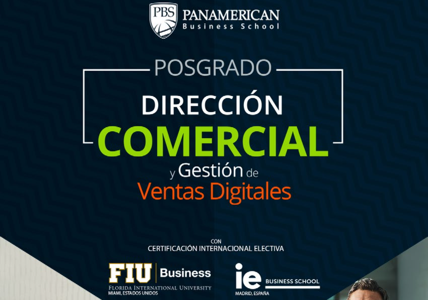 Posgrado Dirección Comercial y Gestión de Ventas Digitales - FIU, IE y PBS